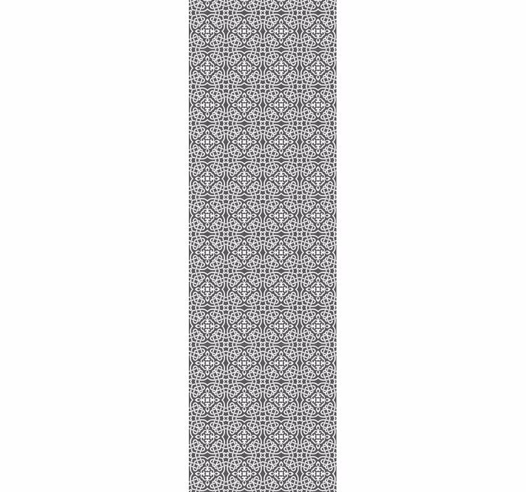 Ornamental Symmetry wallpaper flowery - TenStickers