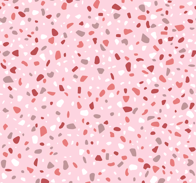 Terrazzo Textured wallpaper dots - TenStickers