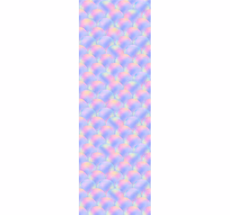 Iridescent Scales wallpaper dots - TenStickers