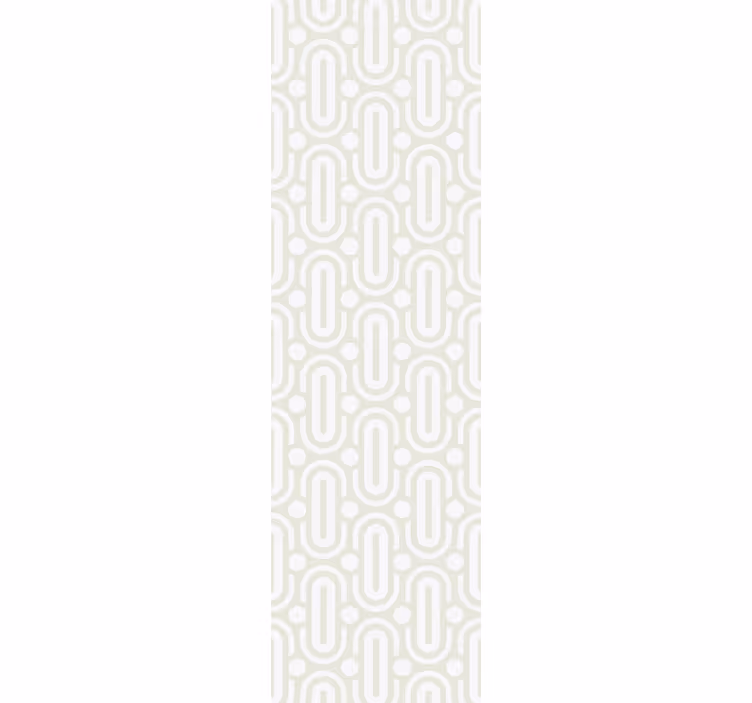 Linked Chain Pattern wallpaper geometric - TenStickers