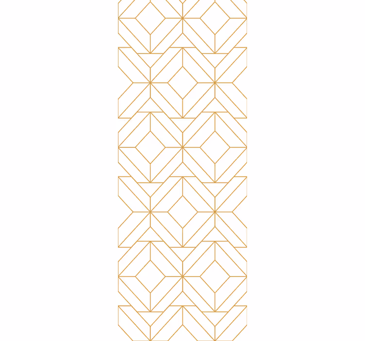 Abstract Cubes wallpaper geometric - TenStickers