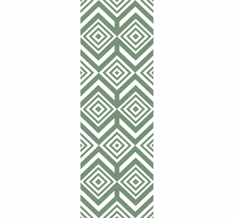 Angular Diamond Forms wallpaper geometric - TenStickers