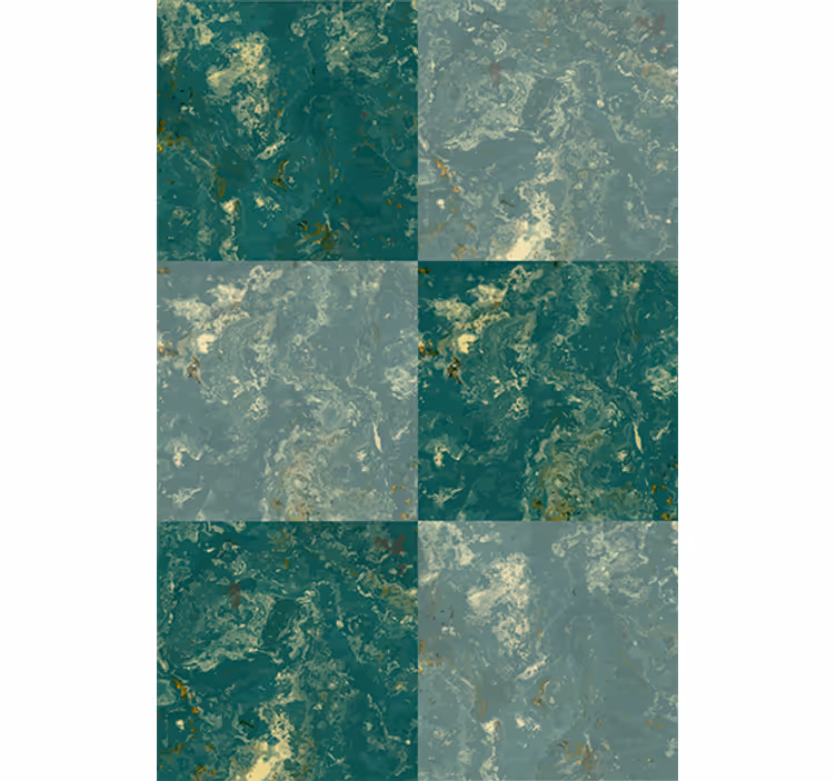 Wallpaper marble square design - TenStickers