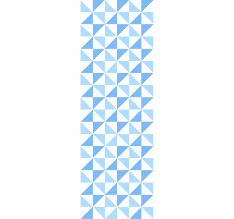 Wallpaper geometric triangular design - TenStickers