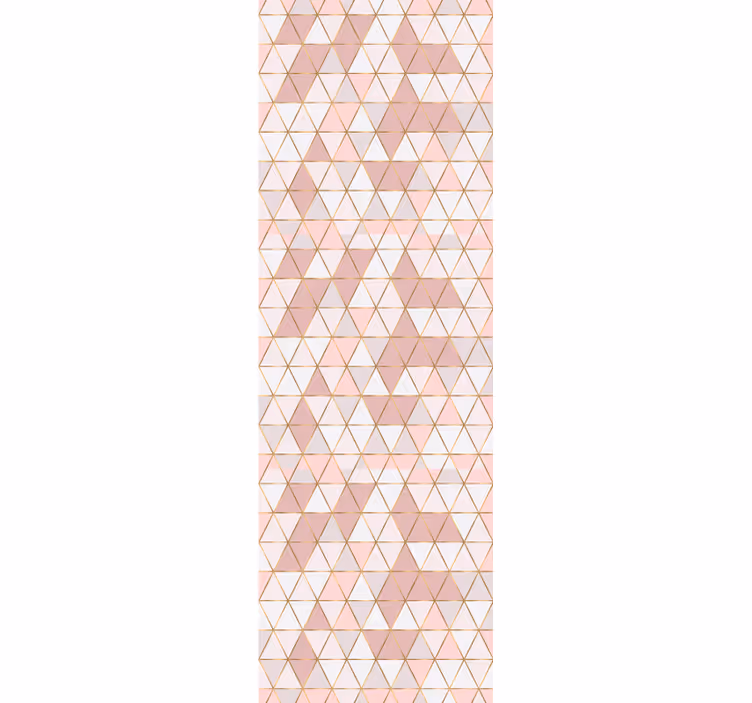Geometric Triangular wallpaper triangles - TenStickers