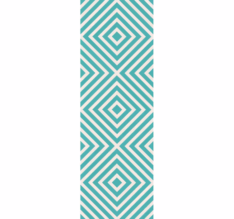 Dazzling Diamond Pattern wallpaper geometric - TenStickers
