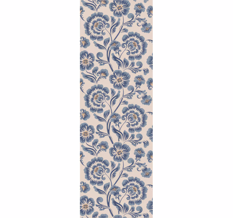 Floral Damask Elegance wallpaper flowery - TenStickers