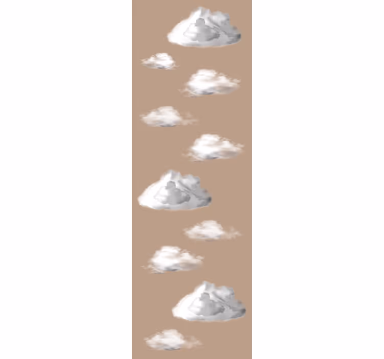 Cloudy Sky Pattern nature wallpaper - TenStickers