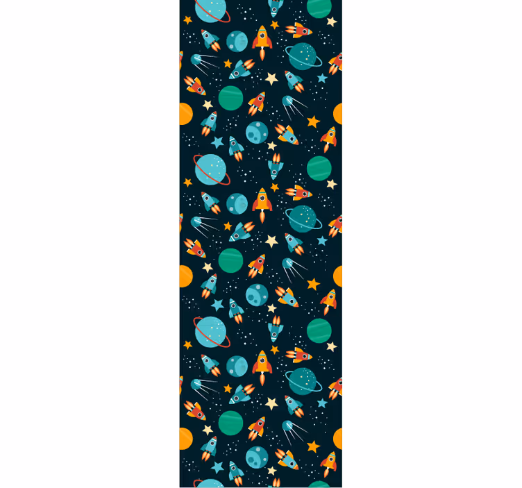 Space Exploration Scene stars wallpaper - TenStickers