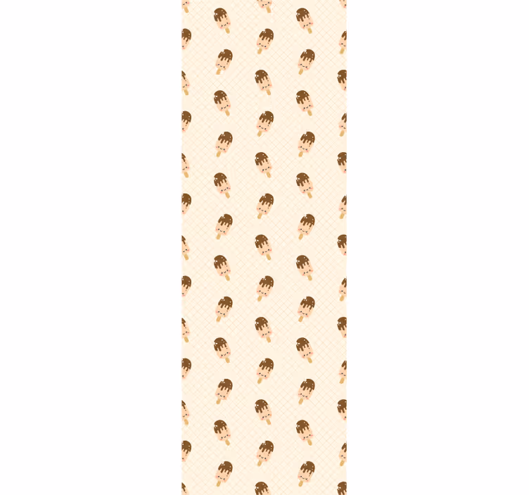 Adorable Ice Cream Cones wallpaper for the nursery - TenStickers