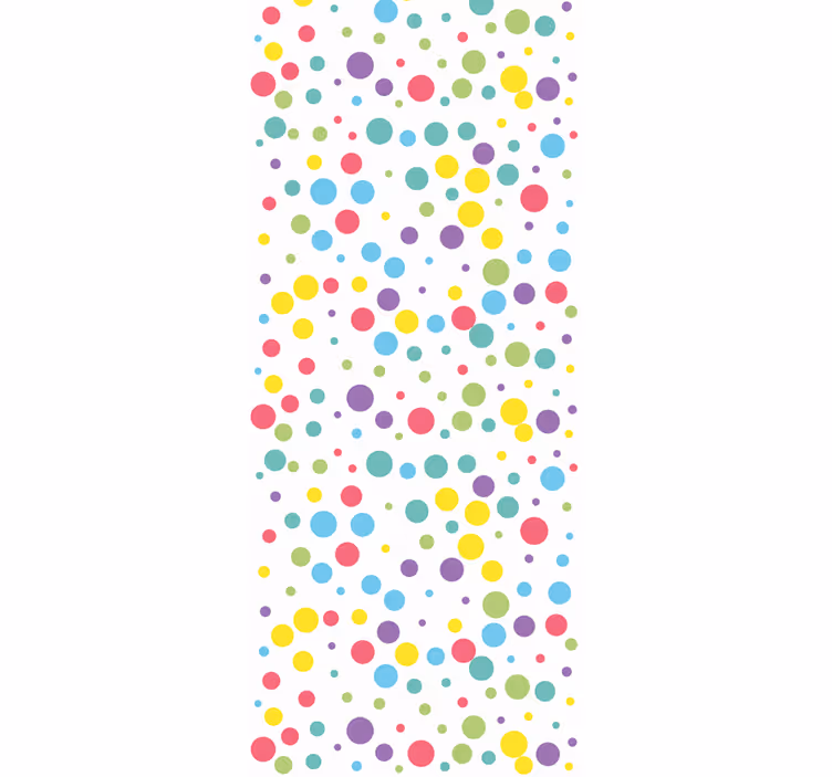 Polka Dot Explosion wallpaper dots - TenStickers