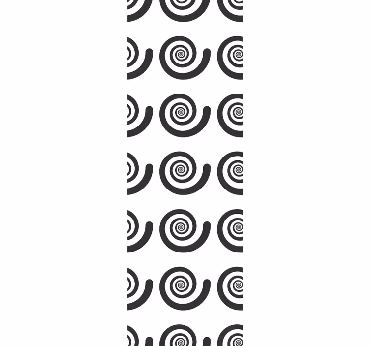 Spiral Pattern wallpaper geometric - TenStickers