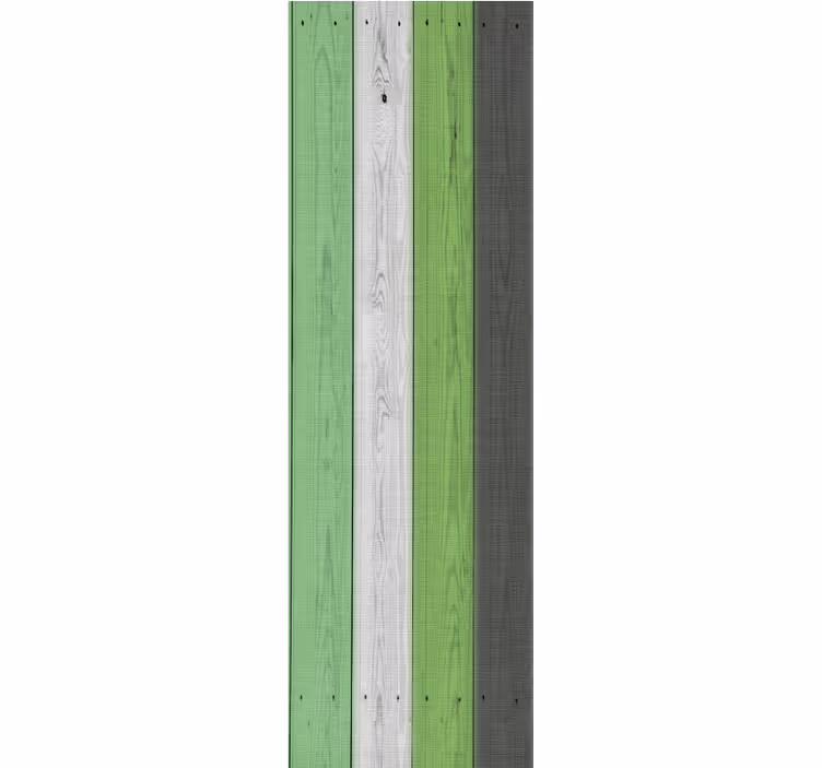 Wood feature wallpaper striped wood design - TenStickers