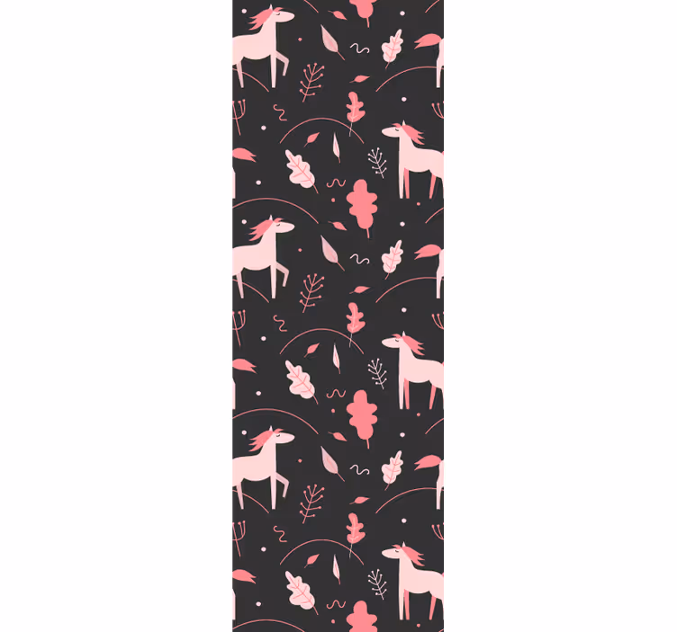 Whimsical Forest Fauna cute animal wallpaper - TenStickers