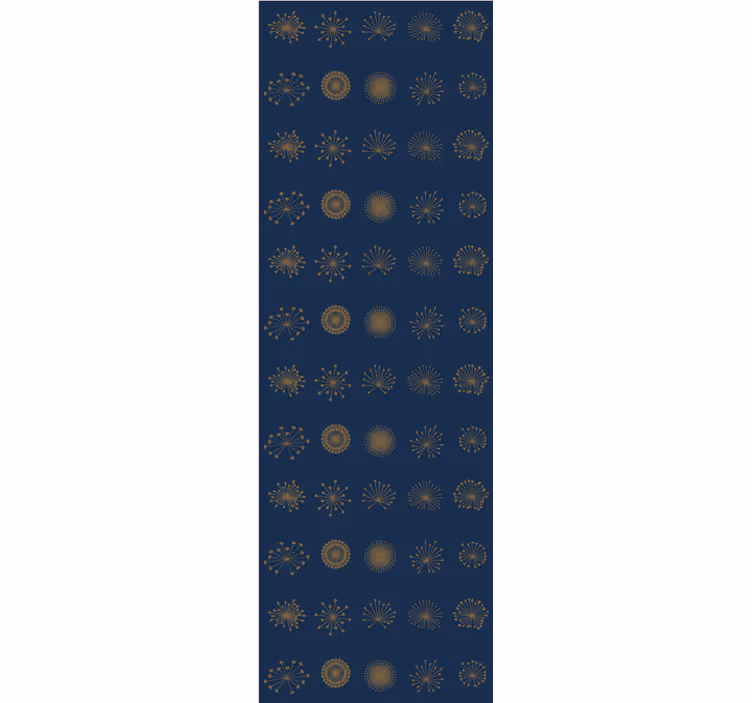 Celestial Burst Pattern art deco wallpaper - TenStickers