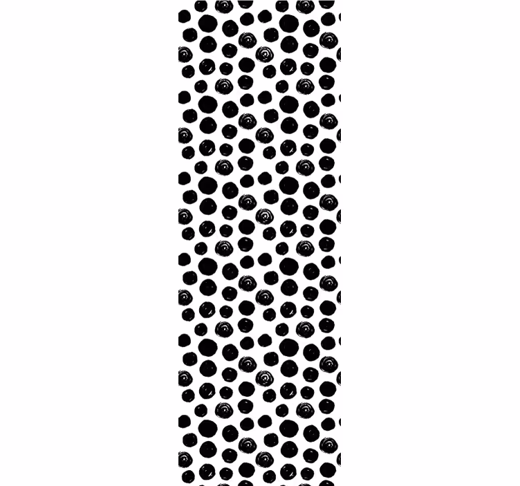 Polka Dot Ensemble wallpaper dots - TenStickers