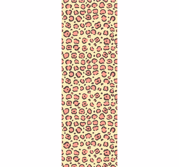 Leopard Print Motif tiles wallpaper - TenStickers