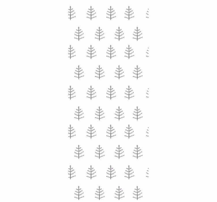 Simplistic Botanical leaves wallpaper - TenStickers