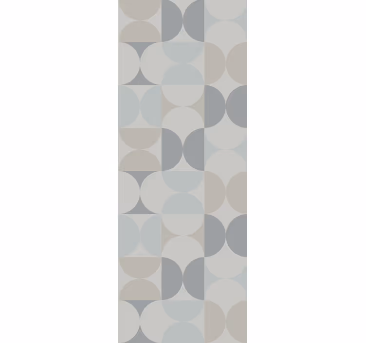 Wallpaper geometric circular pattern designs - TenStickers