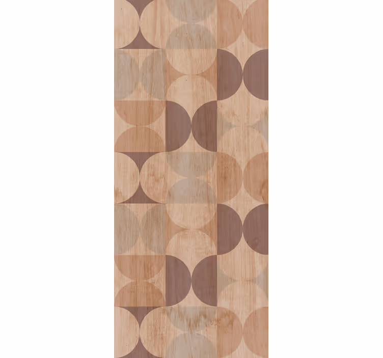 Geometric Circle Motif wallpaper dots - TenStickers