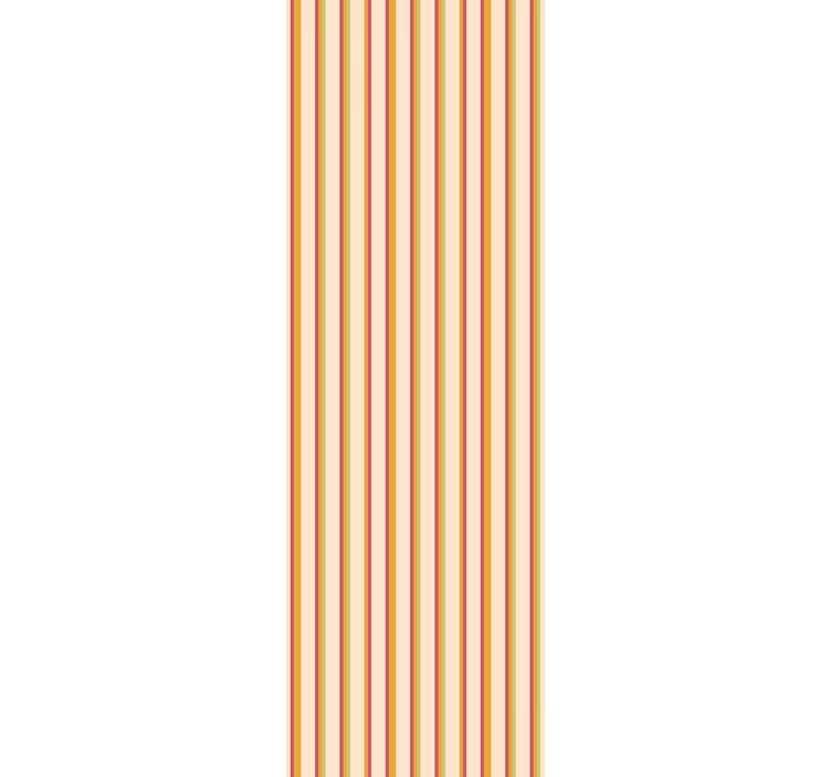 Soft Shades vertical striped wallpaper - TenStickers