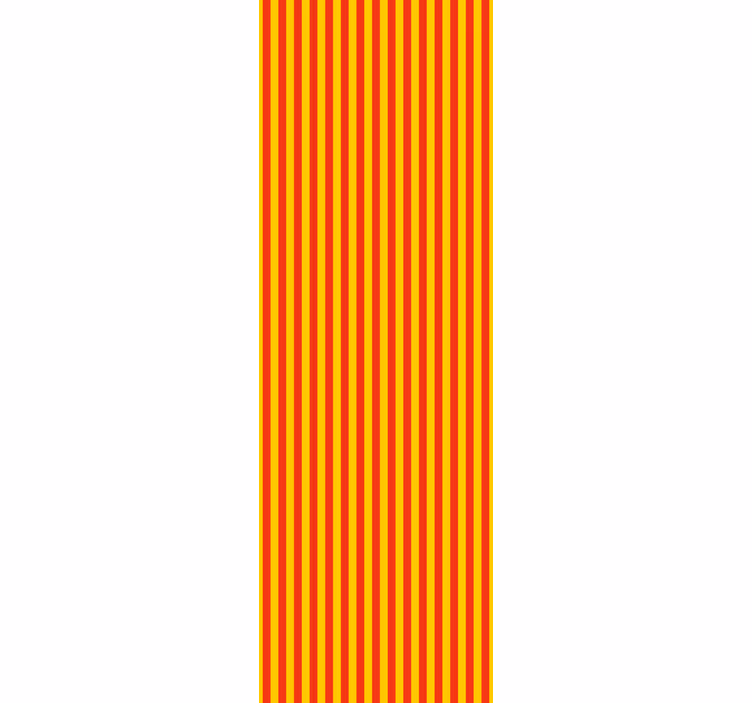 Vibrant Stripes vertical striped wallpaper - TenStickers
