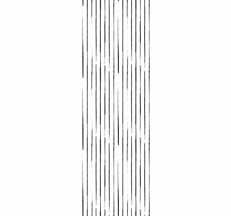 Minimalist Stripe Design vertical striped wallpaper - TenStickers