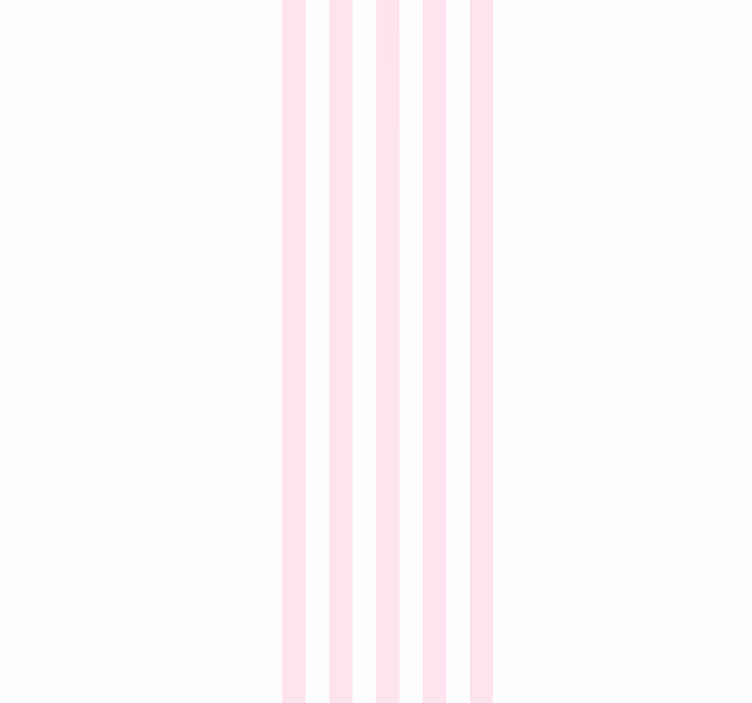 Pink and white minimalistic pattern stripes wallpaper - TenStickers