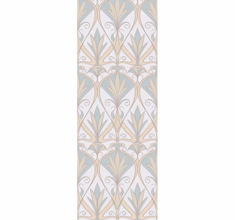 Art Deco Revival tiles wallpaper - TenStickers