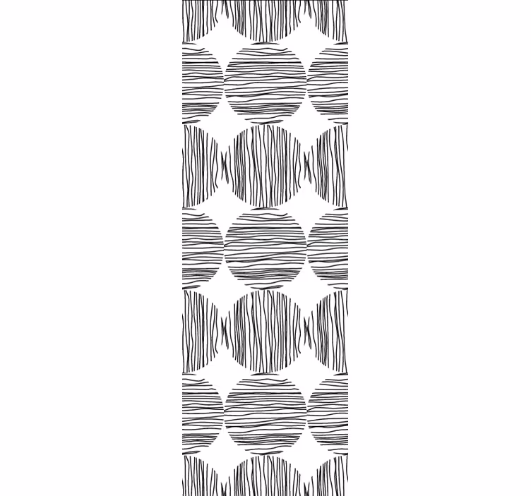 Wallpaper zebra zebra pattern stripes - TenStickers
