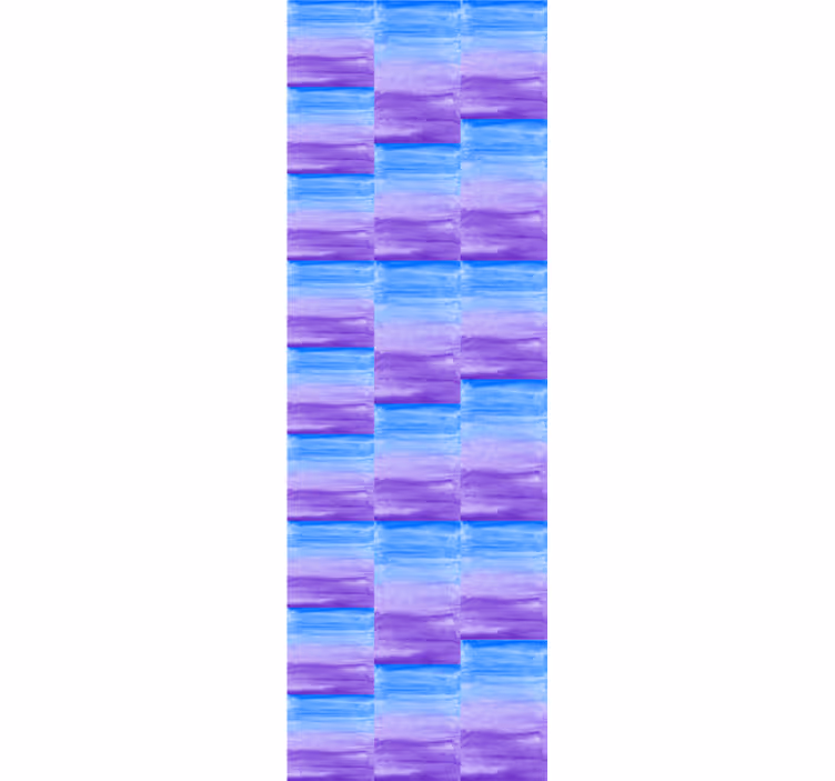 Brushstroke Checkerboard wallpaper geometric - TenStickers