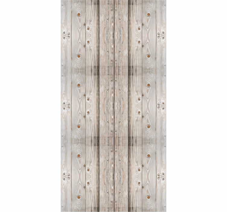Rustic Plank Simulation wood feature wallpaper - TenStickers