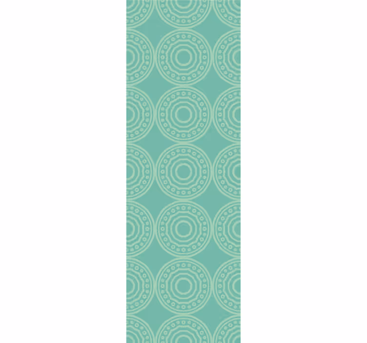 Circular Pattern Vibes wallpaper dots - TenStickers