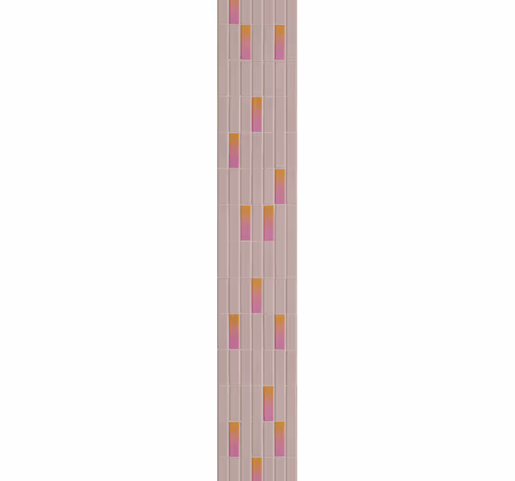 Gradient Geometric Pattern tiles wallpaper - TenStickers