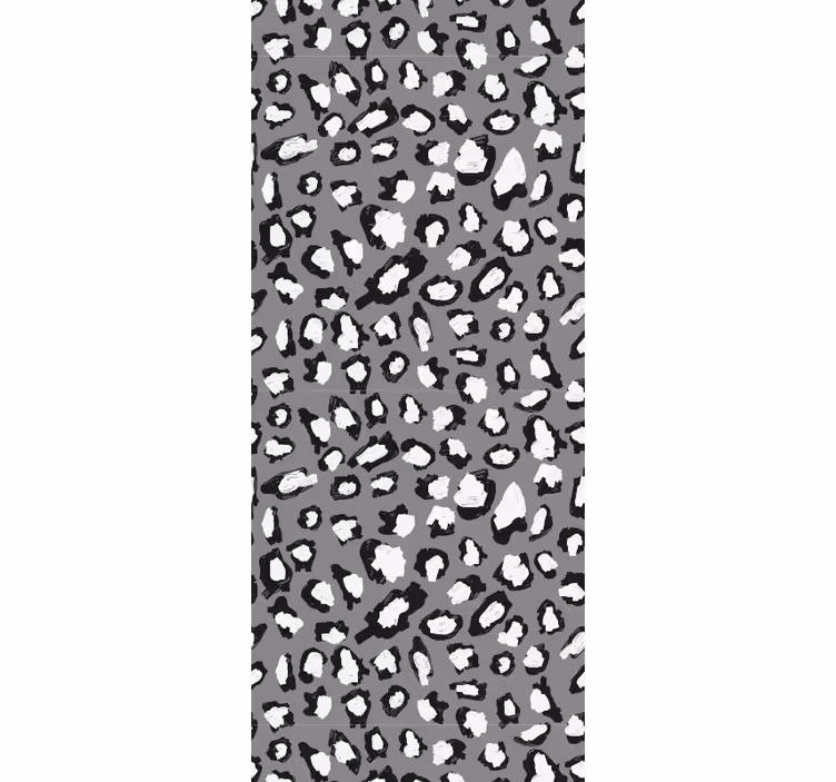 Textured Animal Prints leopards wallpaper - TenStickers