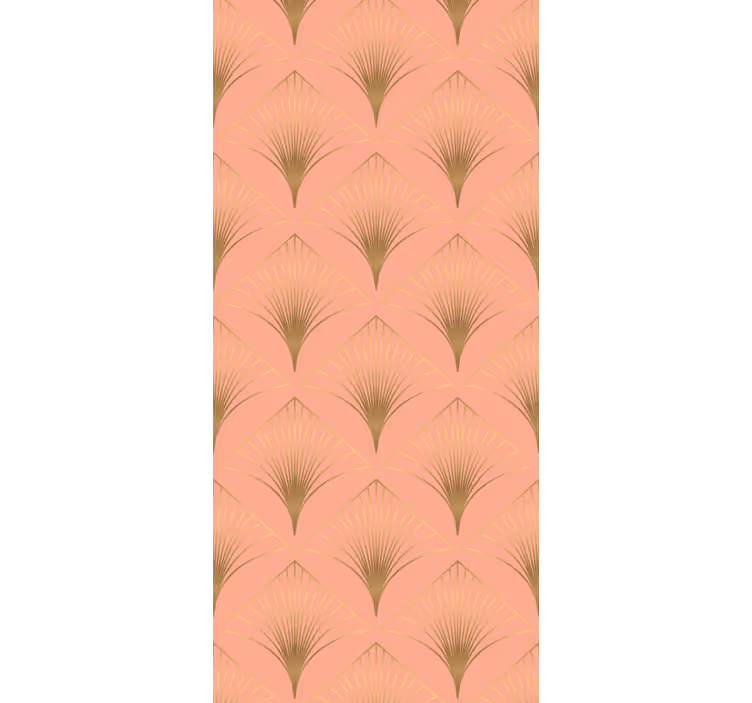 Elegant palm trees pattern wallpaper flowery - TenStickers