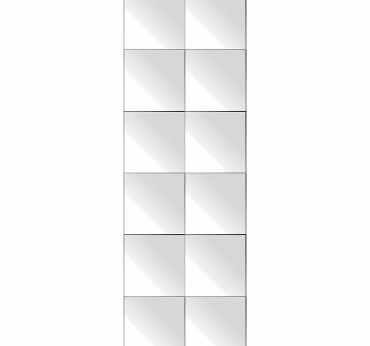 Clean simple pattern tiles wallpaper - TenStickers