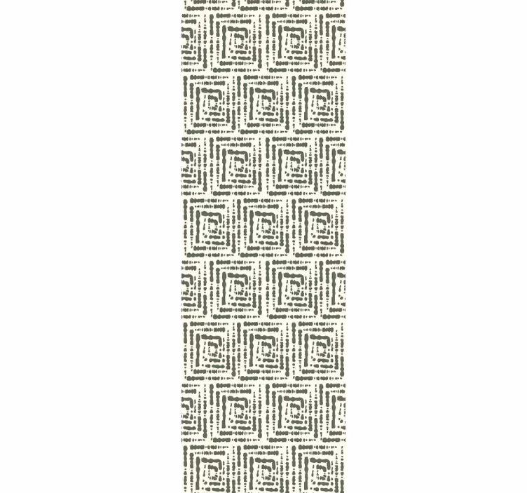 Geometric Patterned Shape wallpaper patterns - TenStickers