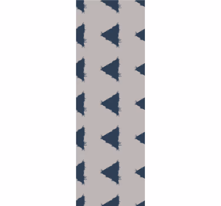 Modern geometric print wallpaper triangles - TenStickers