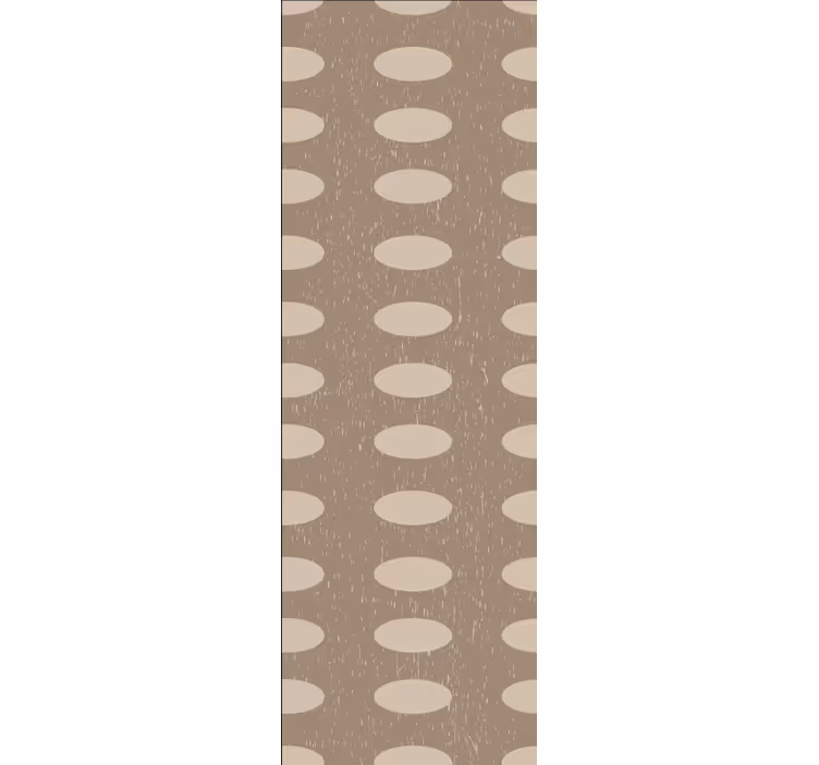 Oval Patterns Design wallpaper dots - TenStickers