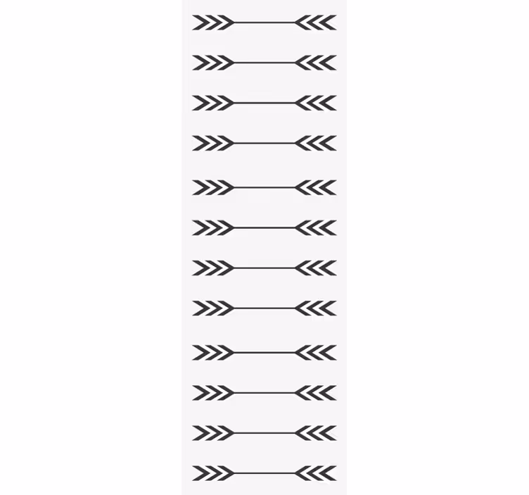 Minimalistic arrow patterns custom wallpaper - TenStickers