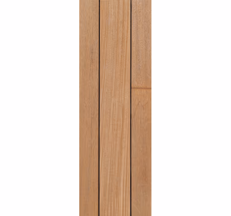 Wood style mahogany panels wallpaper - TenStickers