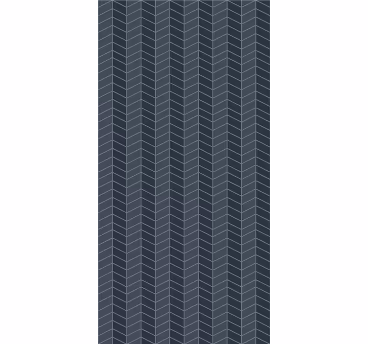 Chevron Pattern Design vertical striped wallpaper - TenStickers