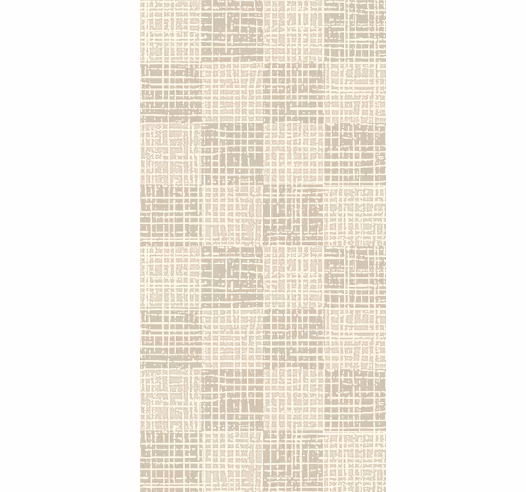 Neutral Grid Lines wallpaper patterns - TenStickers
