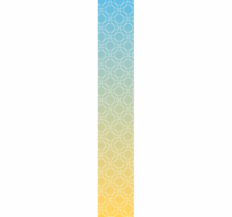 Wallpaper geometric gradient design - TenStickers