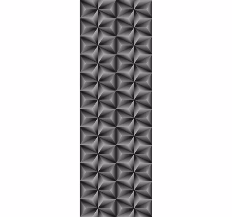 Wild flowers geometrical 3D effect 3D Wallpaper - TenStickers