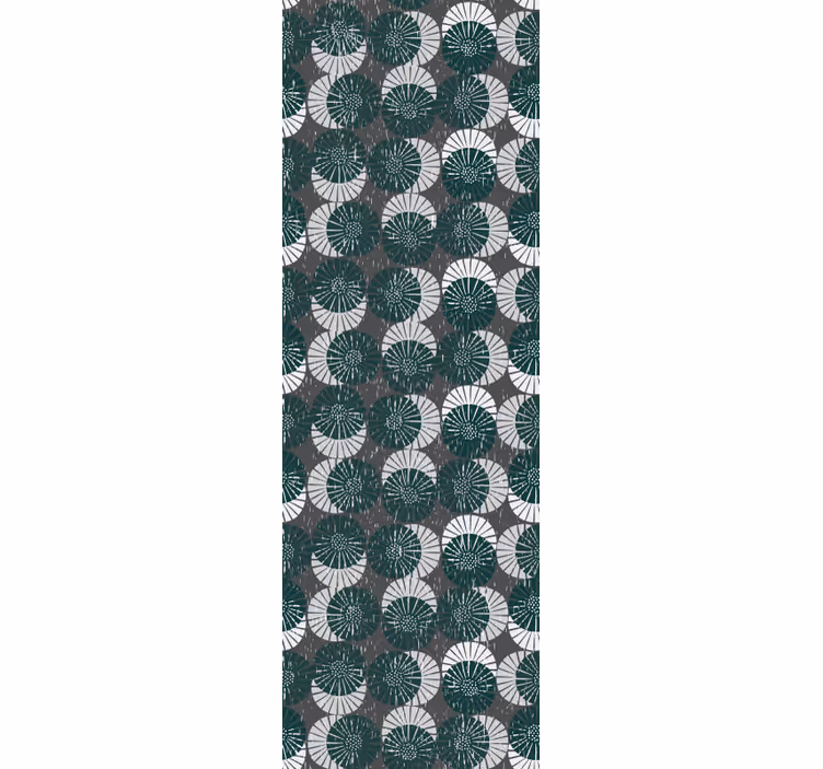 Dark shades pattern wallpaper dots - TenStickers