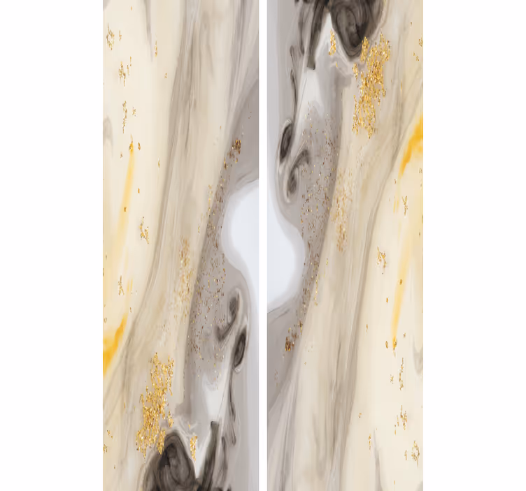 Elegant Gray Design wallpaper marble - TenStickers