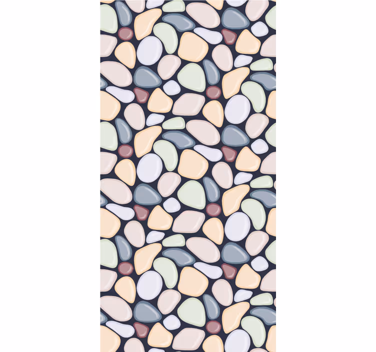 Pebble Pattern Design wallpaper patterns - TenStickers