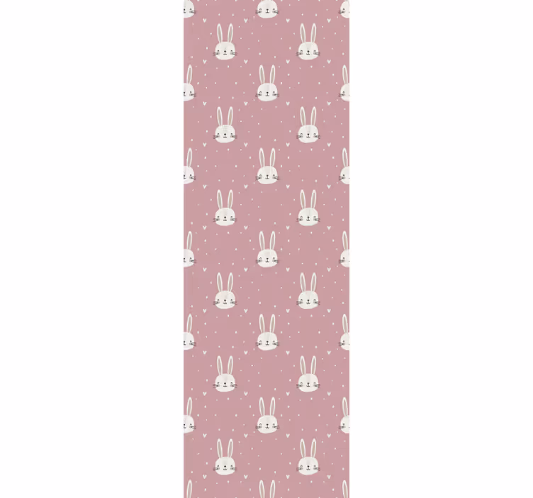 Pink "Boho" pattern Childrens wallpaper - TenStickers